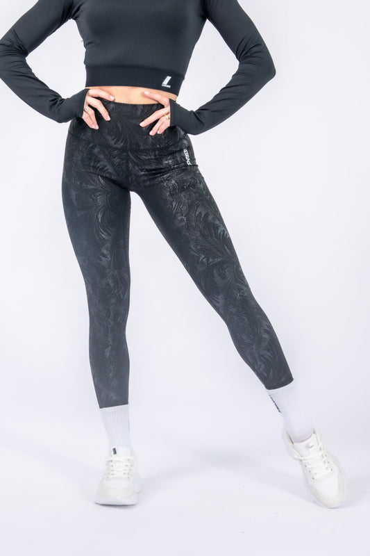 Casual & Fit Black Leggings