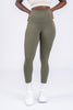 Ultra High-Waist Tarry-Green Leggings