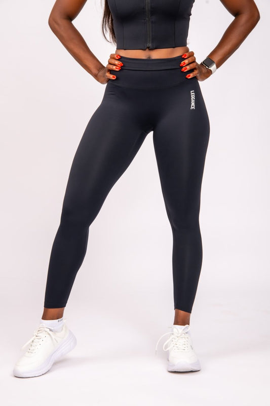 SculptLift High-Waist Black Leggings