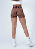 Fitness Splash Chocolate Shorts