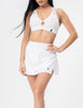 ARYA White Sports Skirt